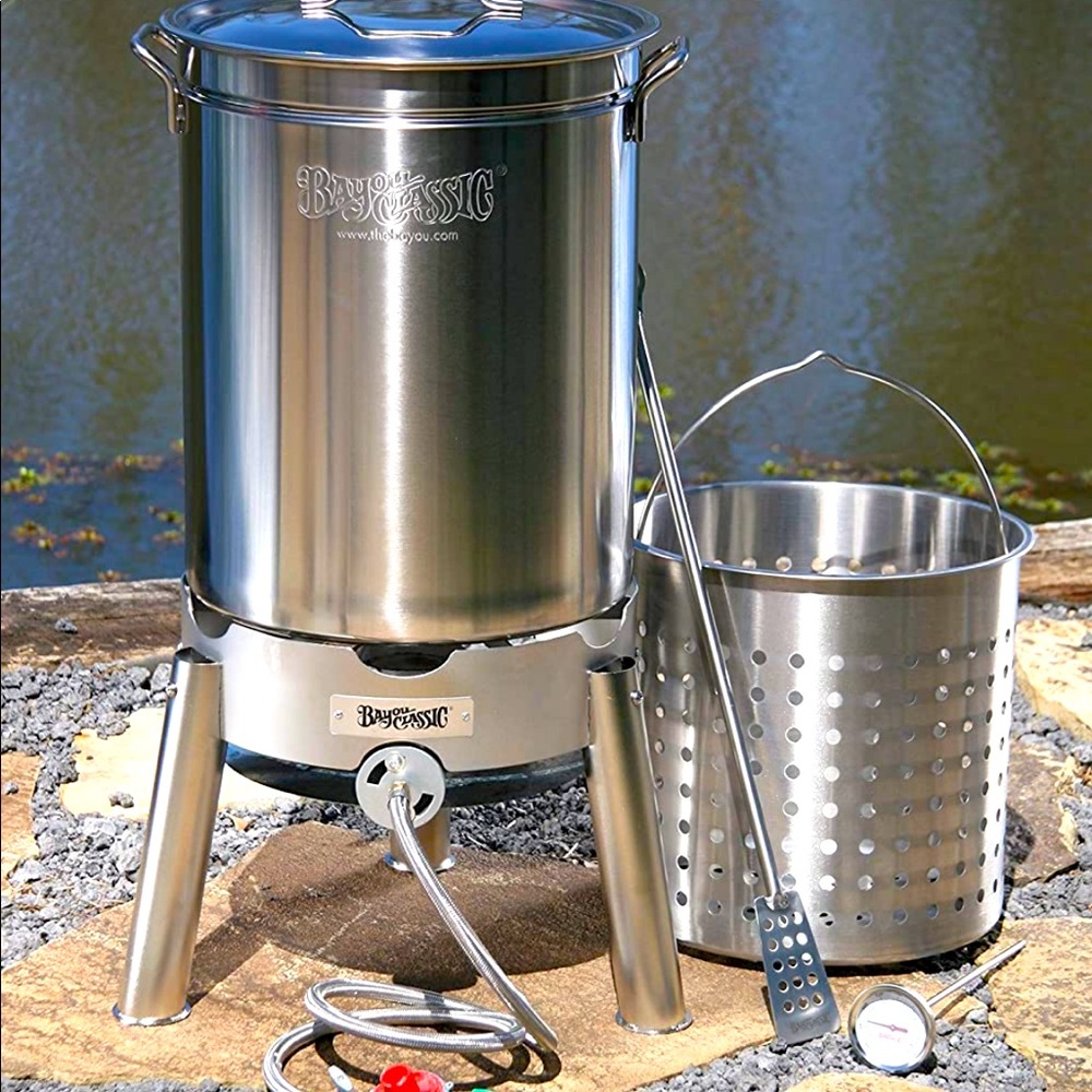 Bayou Classic 44 quart Boil and Brew, Stainless